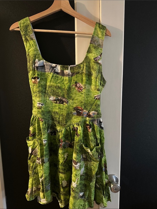 Fashion Brand Company Dresses & Skirts - Trad Mistress Soft Linen Mini Dress Worst Ducks